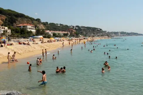 playa caldes d´estrac