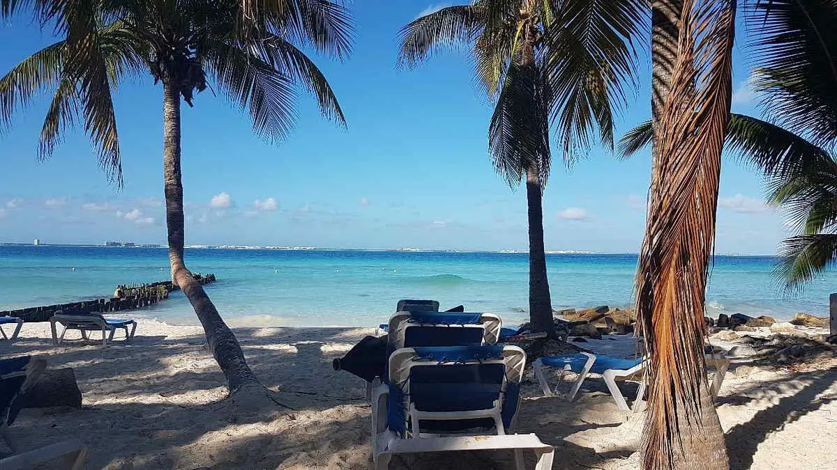 Playa Centro en Isla Mujeres