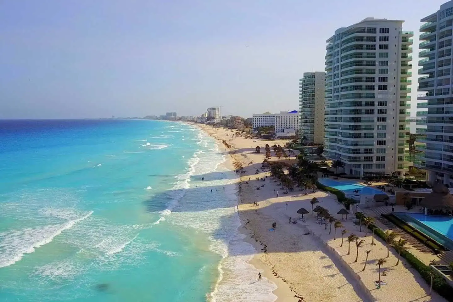 Playa Chac Mool en Cancún