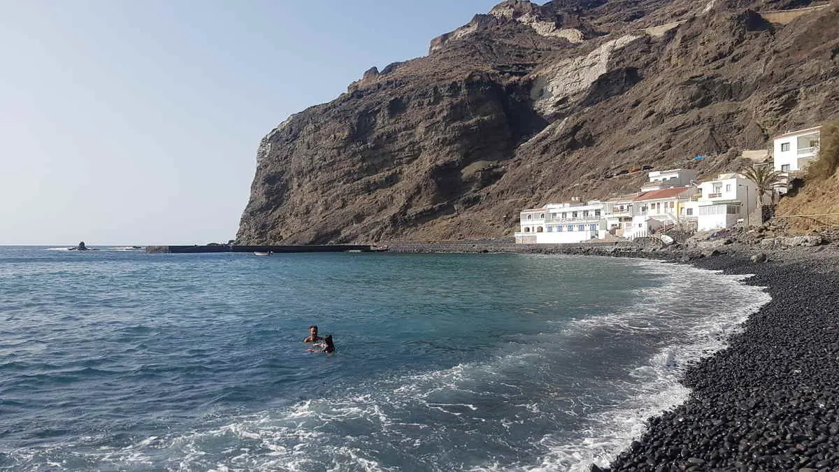 Playa de Alojera en La Gomera