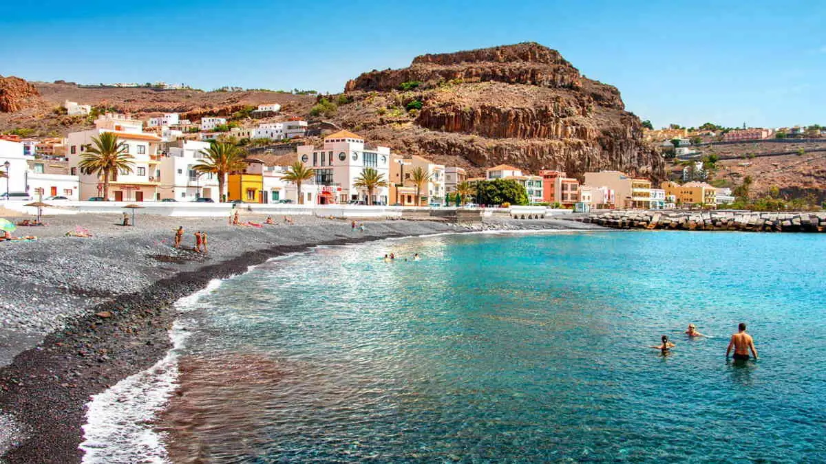 Playa de Santiago en Alajeró