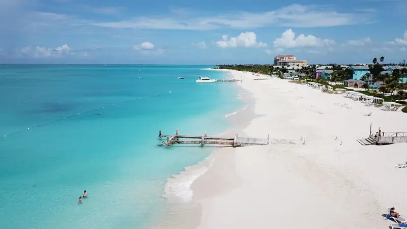 Playa de Grace Bay, Islas Turcas y Caicos